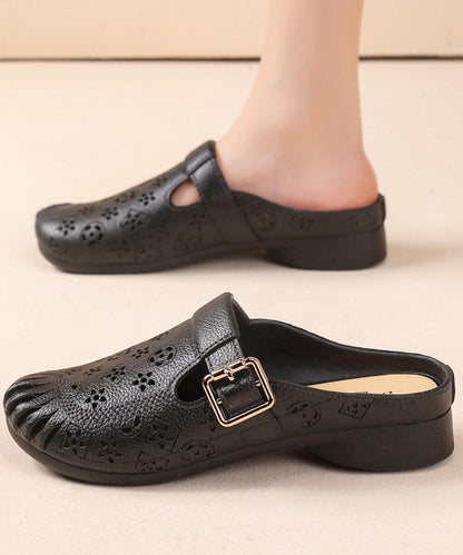 Dame Sandaler Slide Casual Design Med Åben Tå 1