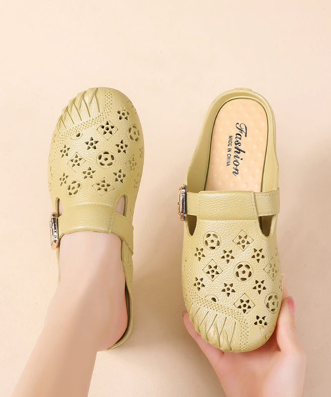 Dame Sandaler Slide Casual Design Med Åben Tå 3