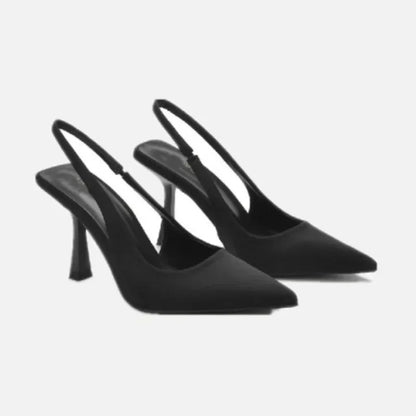Dame Sandaler Slingback med Spidse Tæer til Festlige Anledninger 0