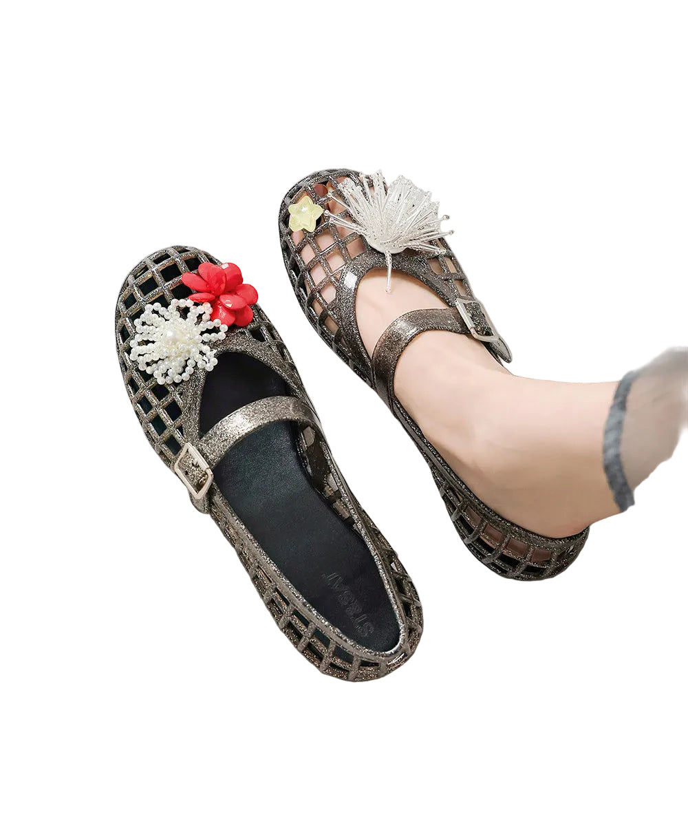 Dame Sandaler med Blomsterdesign 0
