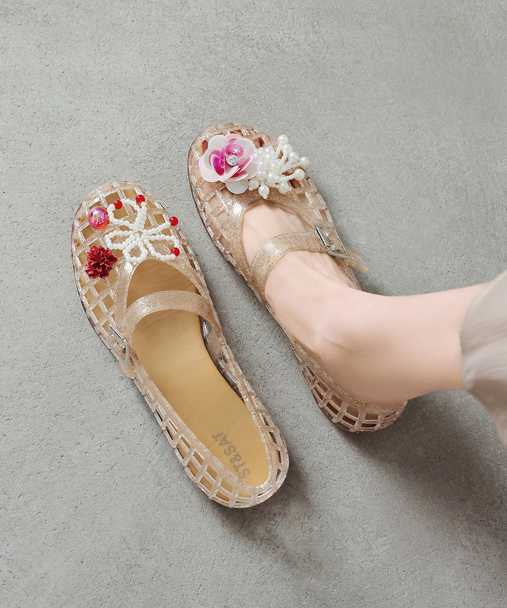 Dame Sandaler med Blomsterdesign 2