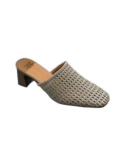 Dame Sandaler med Chunky Hæl og Vævet Design 0