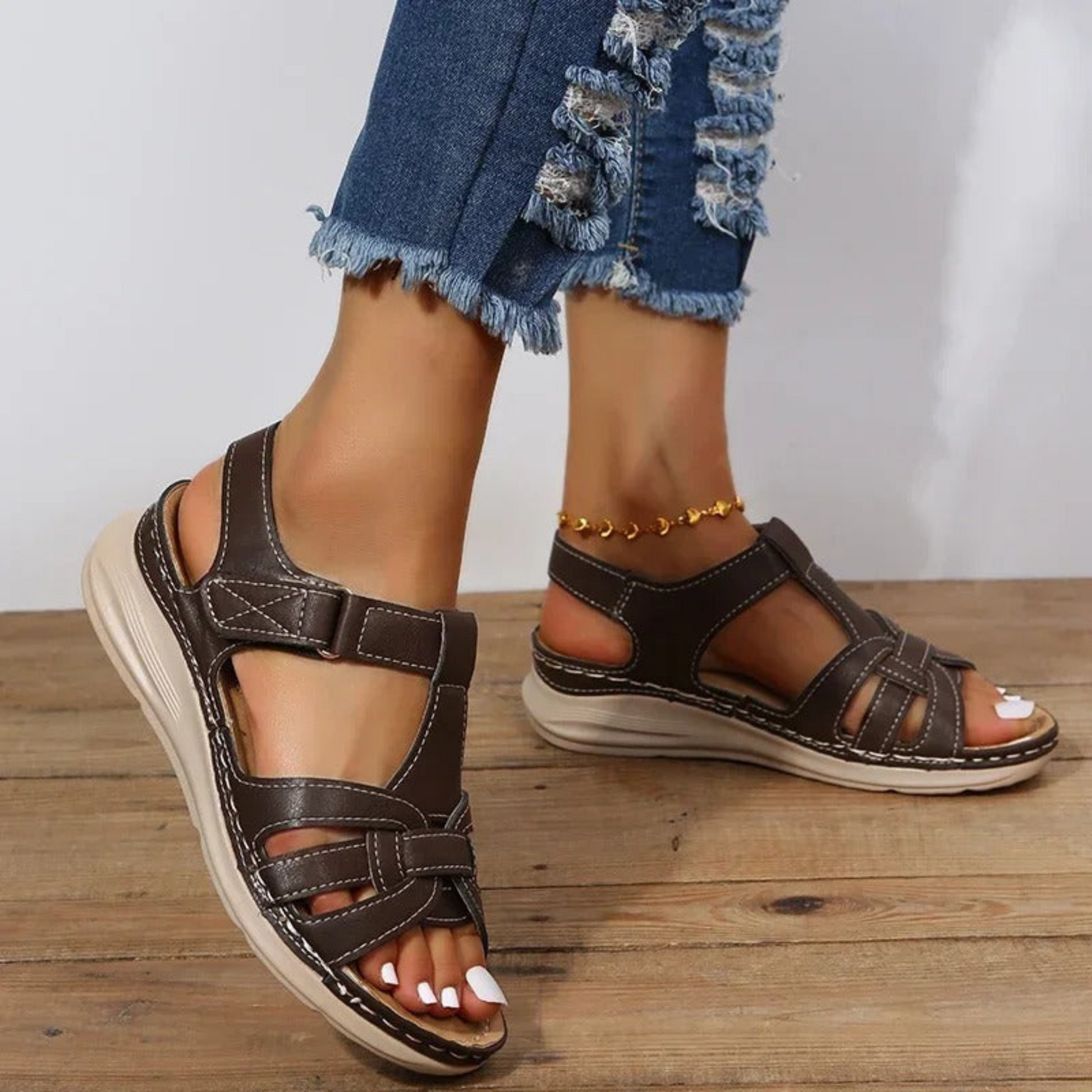 Dame Sandaler med Ergonomisk Design og Moderne Look 4