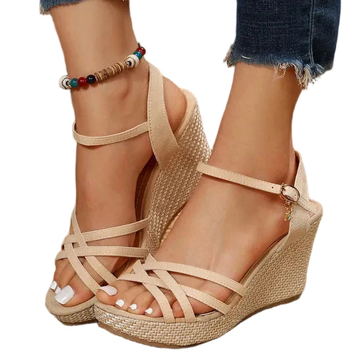 Dame Sandaler med Kilehæl 0