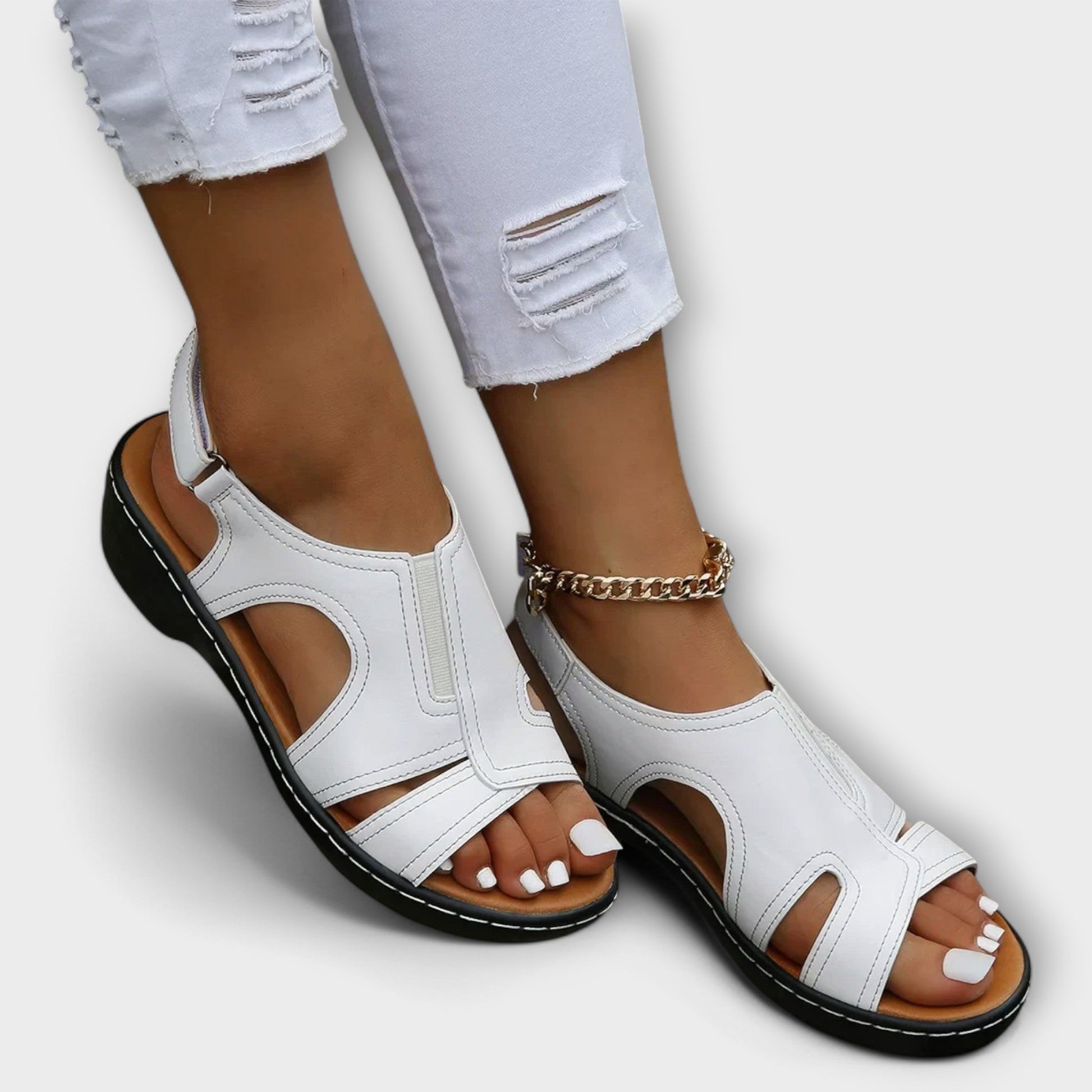 Dame Sandaler med Komfortabel Hæl 1