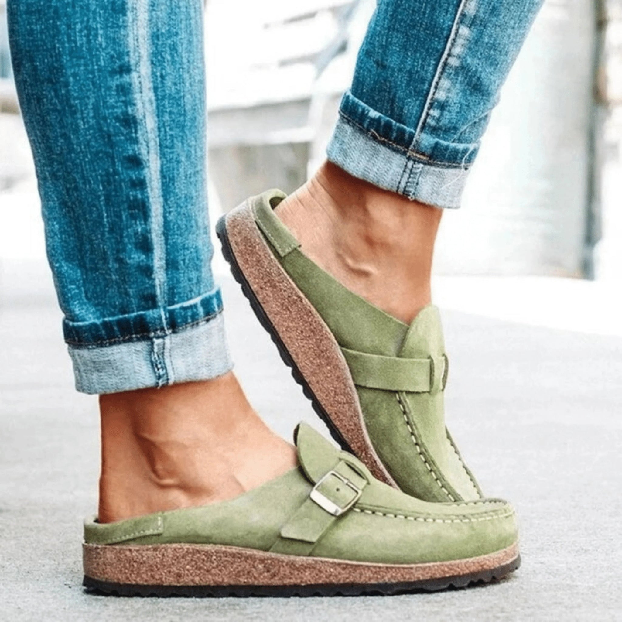 Dame Sandaler med Memory Foam Indersål 5