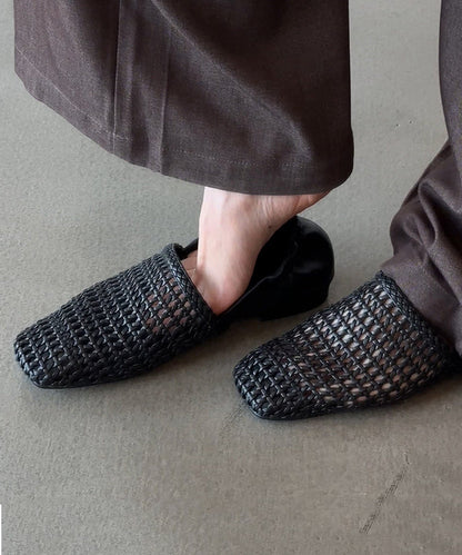 Dame Sandaler med Udskæringer og Splejsning 0