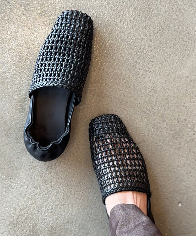 Dame Sandaler med Udskæringer og Splejsning 2