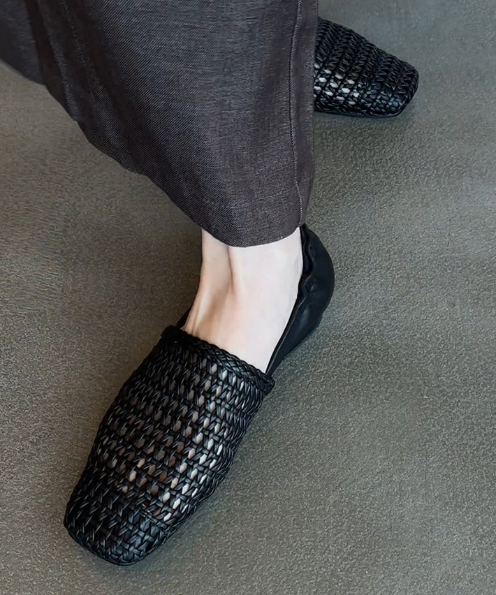Dame Sandaler med Udskæringer og Splejsning 4
