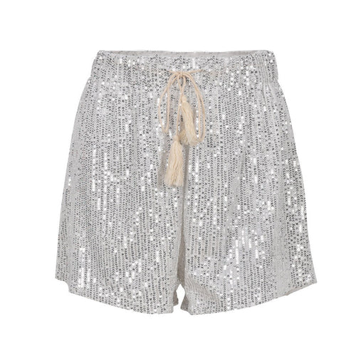 Dame Shorts med Glitrende Detaljer 2