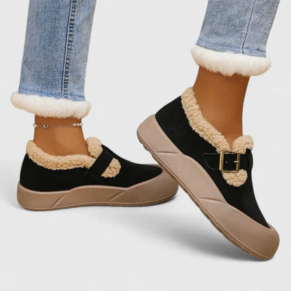Dame Sko Slip-On med Spænde til Sommerbrug 2