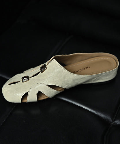 Dame Slidesandaler Casual Udskåret Design 3