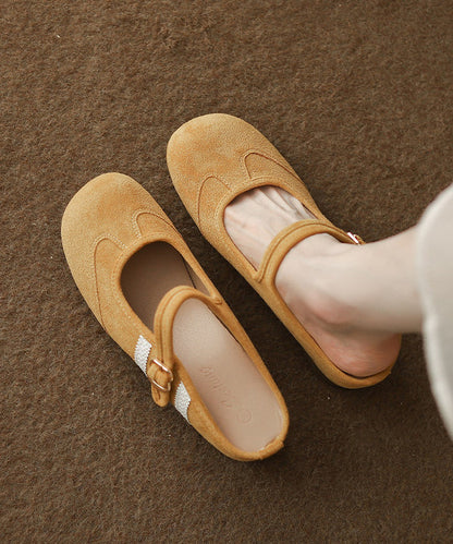 Dame Slidesandaler med Chunky Heel 3