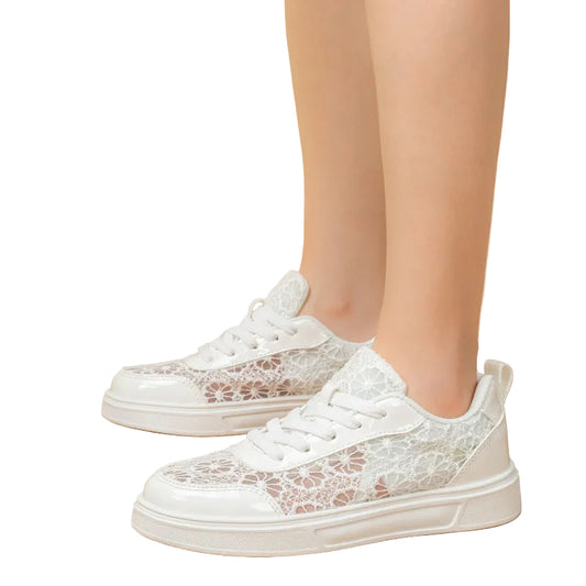 Dame Sneakers Med Elegant Design Og Komfortabel Polstret Indersål 1