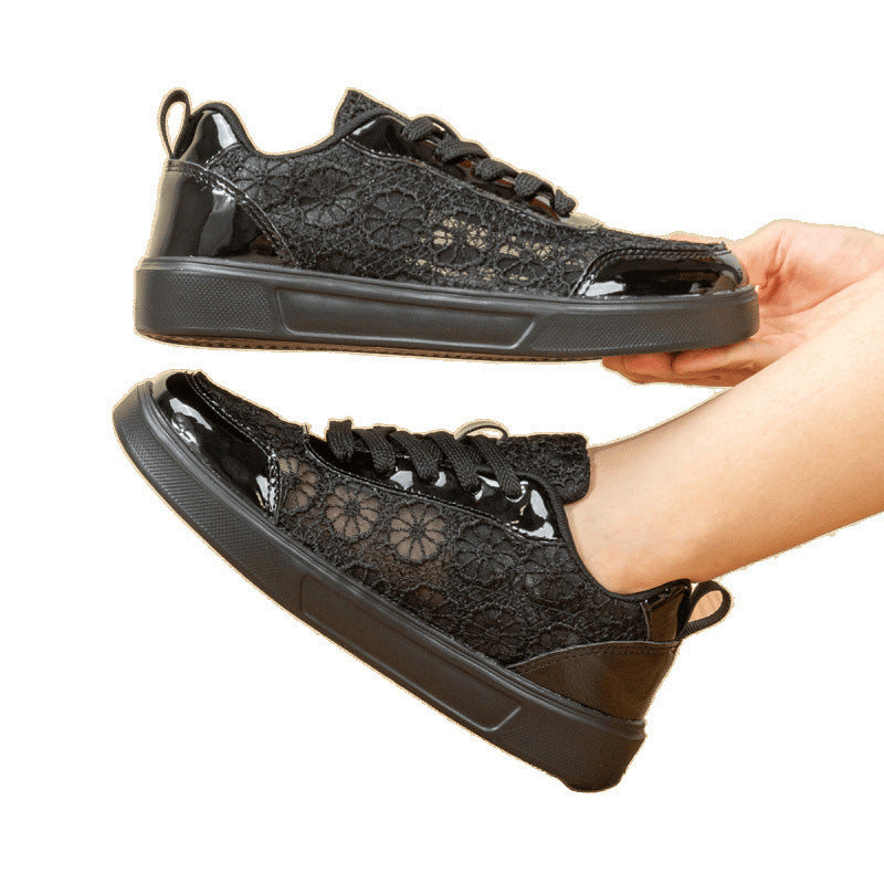 Dame Sneakers Med Elegant Design Og Komfortabel Polstret Indersål 5