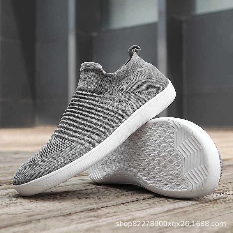 Dame Sneakers Slip-On med Åndbar Design 9