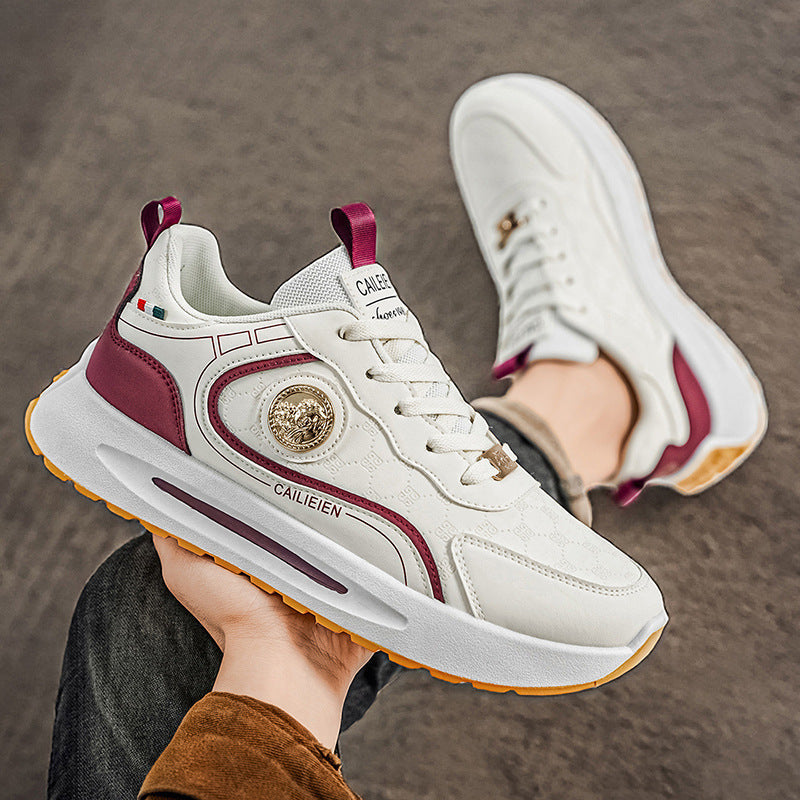 Dame Sneakers Sporty Design Med Støttende Mellemsål 4