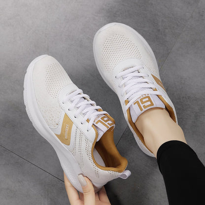 Dame Sneakers Sporty Design Moderne og Komfortable 2