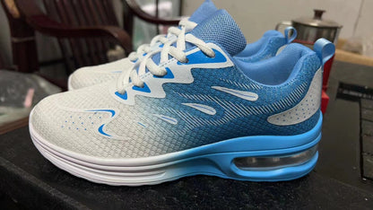 Dame Sneakers Sporty Med Åndbar Overflade og Støddæmpning 8