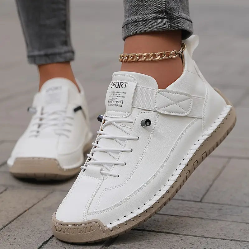 Dame Sneakers med Snørebånd til Hverdag 7