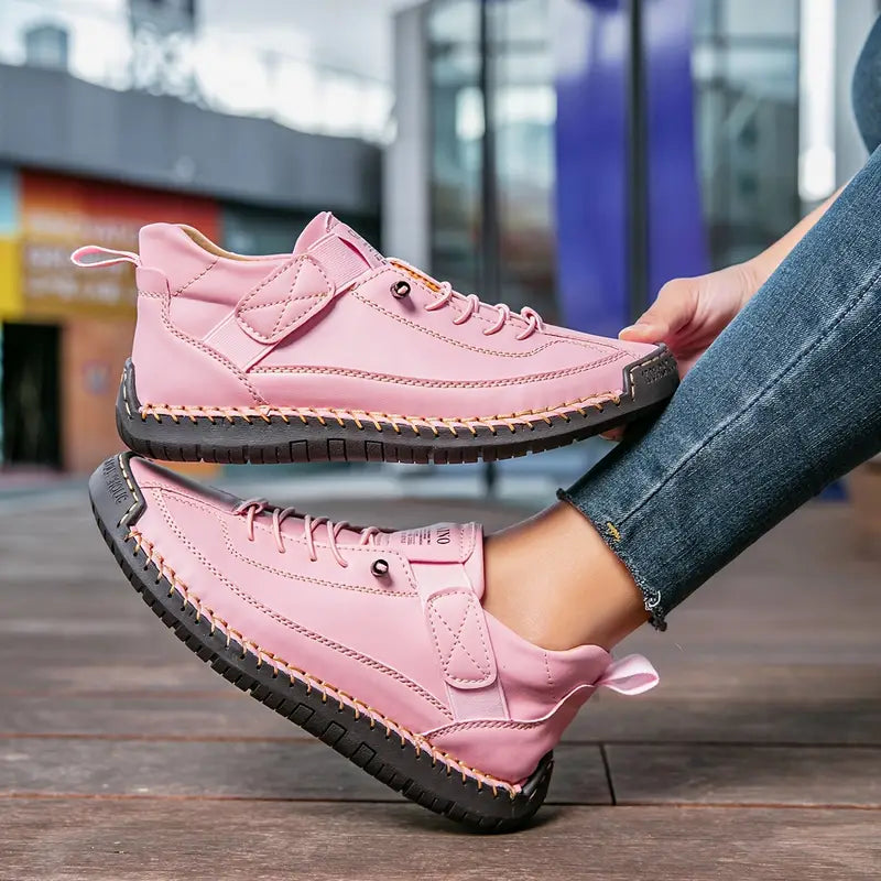 Dame Sneakers med Snørebånd til Hverdag 8