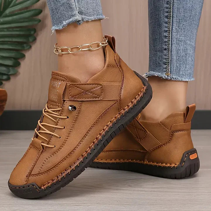 Dame Sneakers med Snørebånd til Hverdag 9