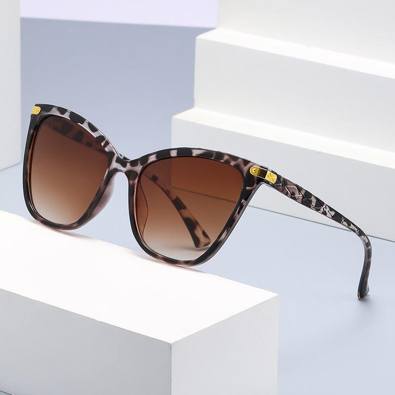 Dame Solbriller Cat-Eye Trendy Med UV-Beskyttelse 4