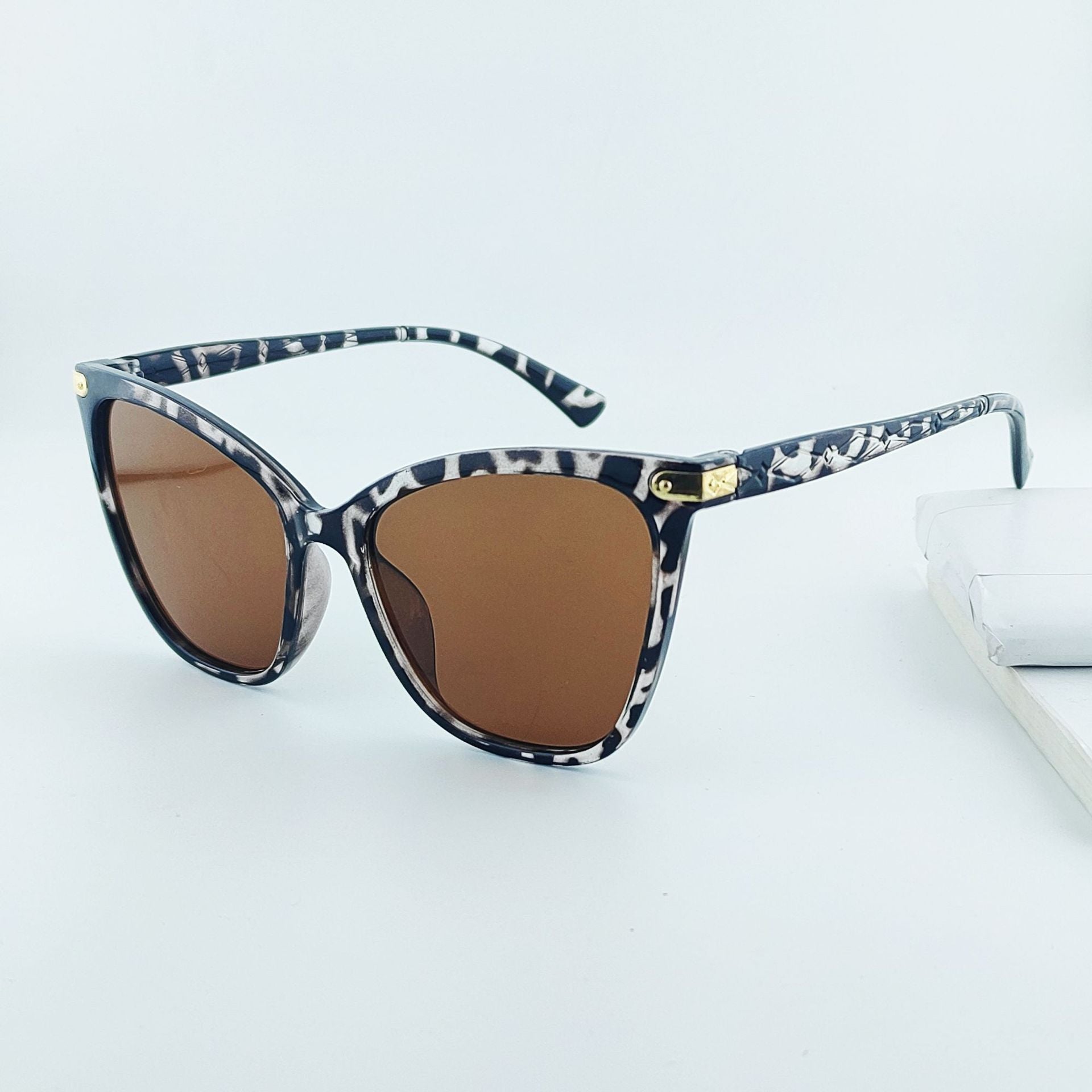 Dame Solbriller Cat-Eye Trendy Med UV-Beskyttelse 7