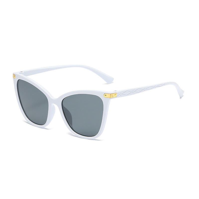 Dame Solbriller Cat-Eye Trendy Med UV-Beskyttelse 8