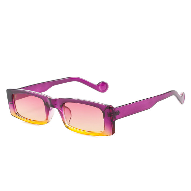 Dame Solbriller Firkantede Trendy Med UV-Beskyttelse 5