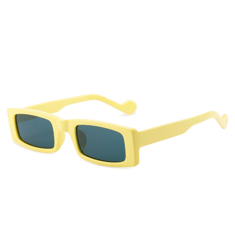 Dame Solbriller Firkantede Trendy Med UV-Beskyttelse 6