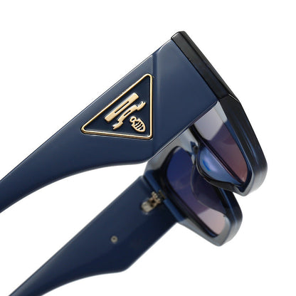 Dame Solbriller Geometrisk Design Med UV-Beskyttelse 2