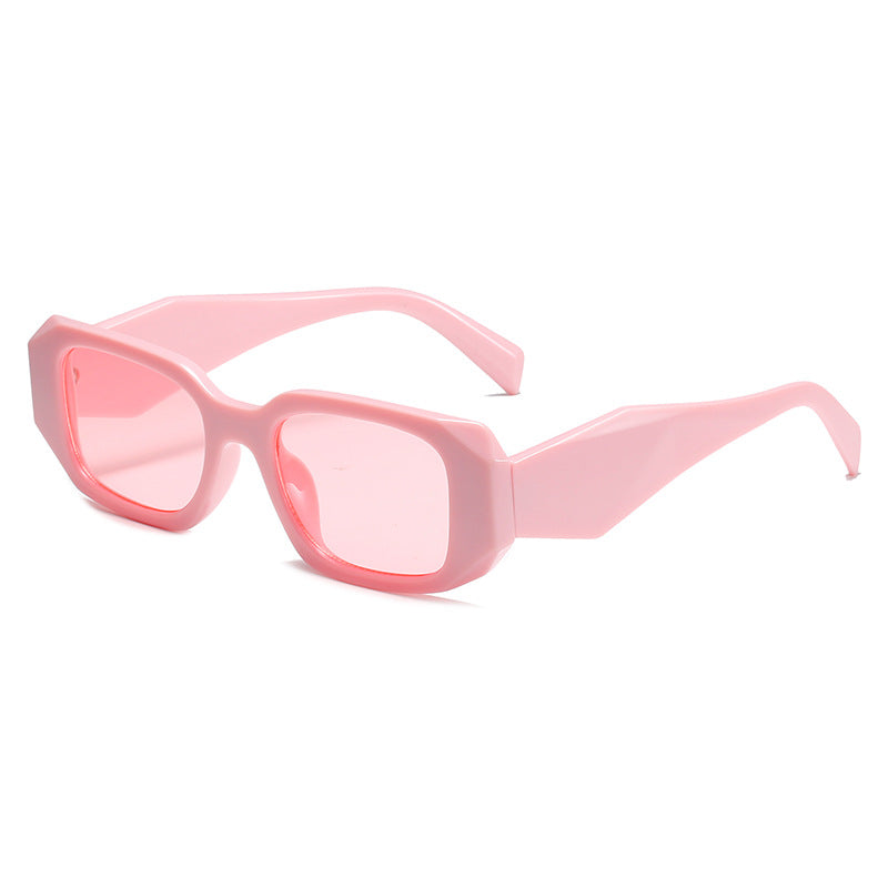 Dame Solbriller Geometrisk Design Med UV-Beskyttelse 4