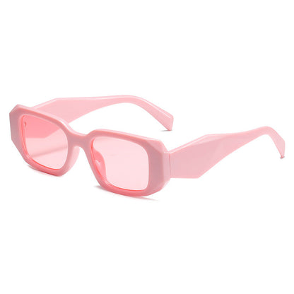 Dame Solbriller Geometrisk Design Med UV-Beskyttelse 4
