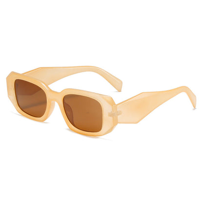 Dame Solbriller Geometrisk Design Med UV-Beskyttelse 5