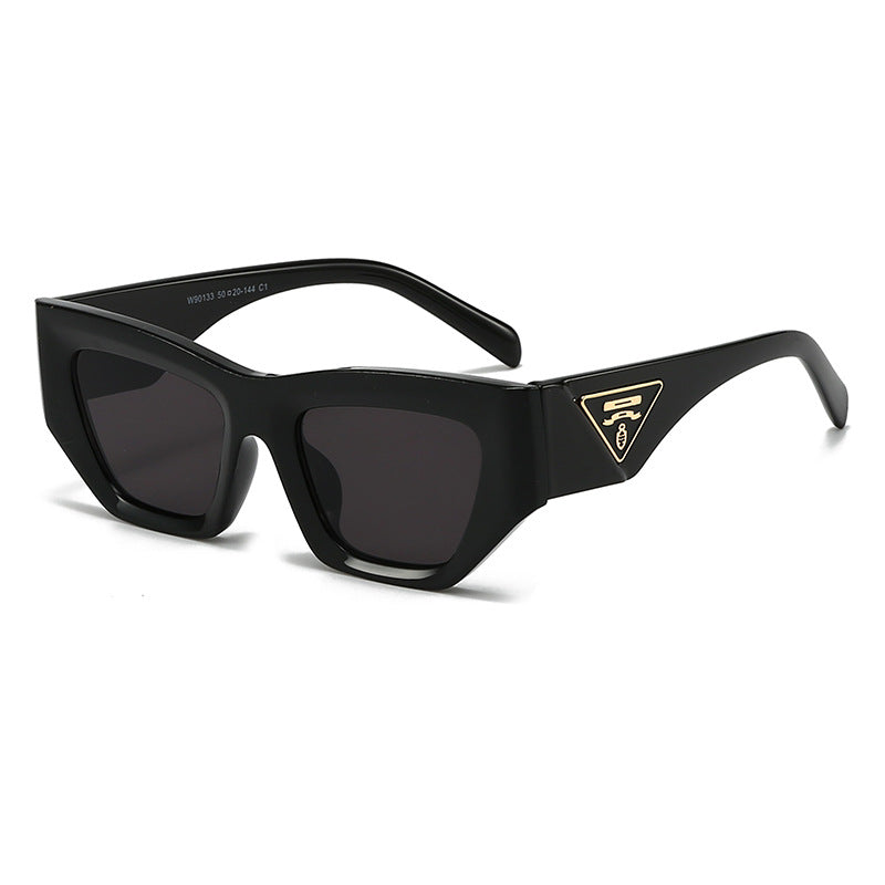 Dame Solbriller Geometrisk Design Med UV-Beskyttelse 5
