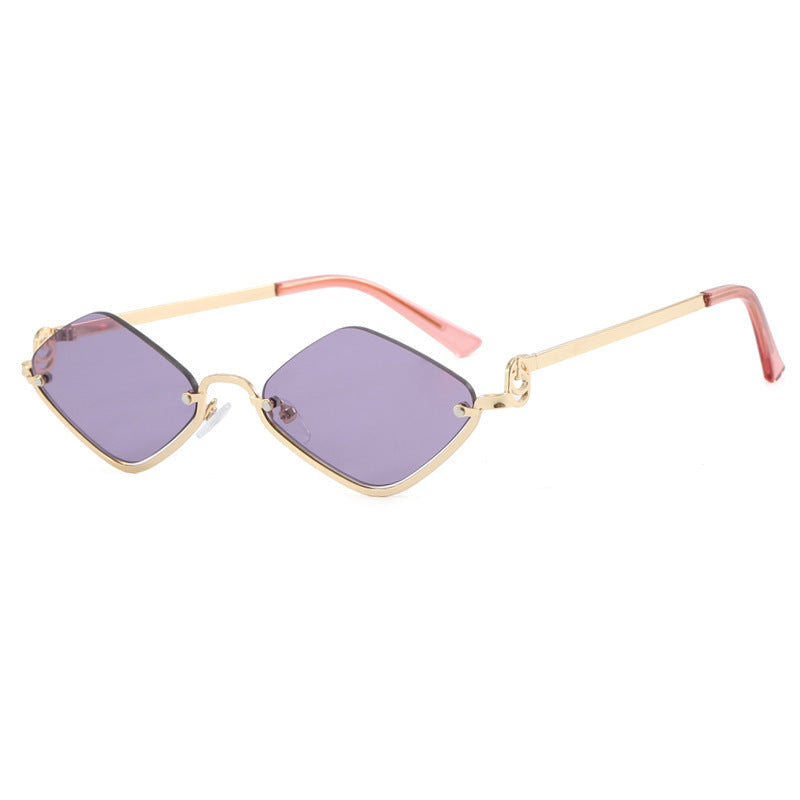 Dame Solbriller Geometrisk Design med UV-Beskyttelse 10