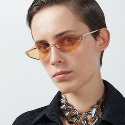 Dame Solbriller Geometrisk Design med UV-Beskyttelse 3
