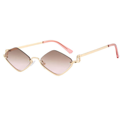 Dame Solbriller Geometrisk Design med UV-Beskyttelse 7