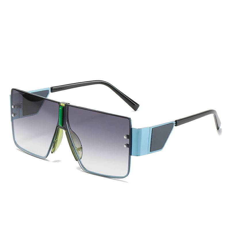 Dame Solbriller Overdimensionerede Futuristisk Design 11