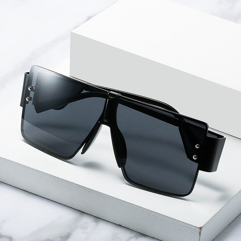 Dame Solbriller Overdimensionerede Futuristisk Design 3