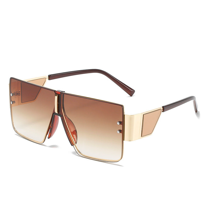 Dame Solbriller Overdimensionerede Futuristisk Design 6
