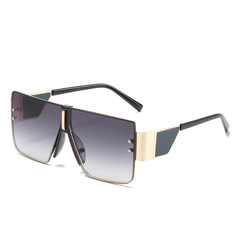 Dame Solbriller Overdimensionerede Futuristisk Design 7