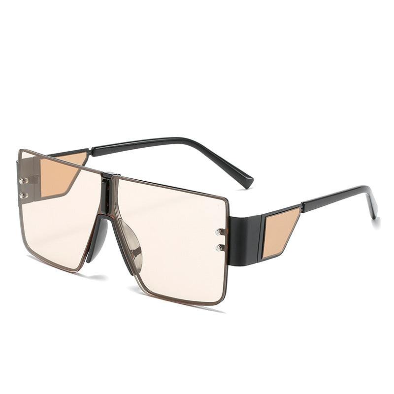 Dame Solbriller Overdimensionerede Futuristisk Design 8