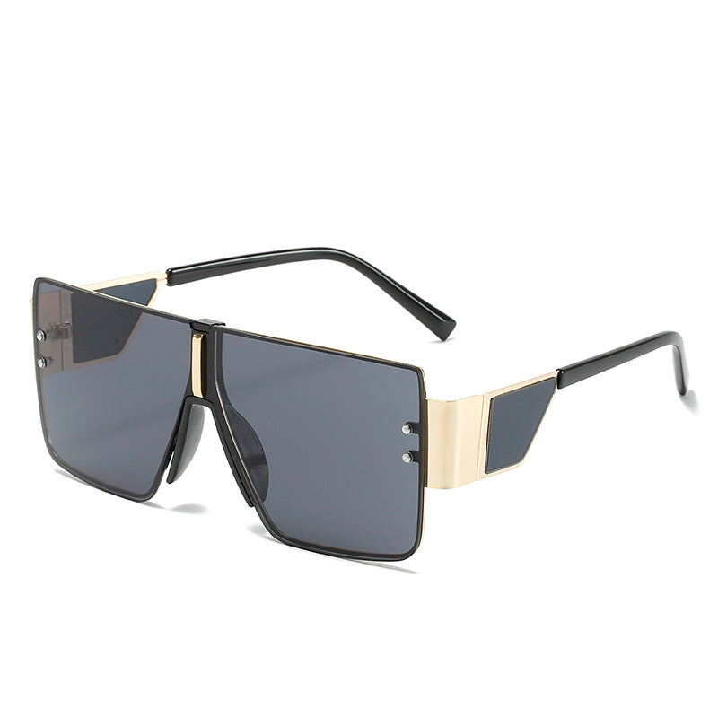 Dame Solbriller Overdimensionerede Futuristisk Design 9