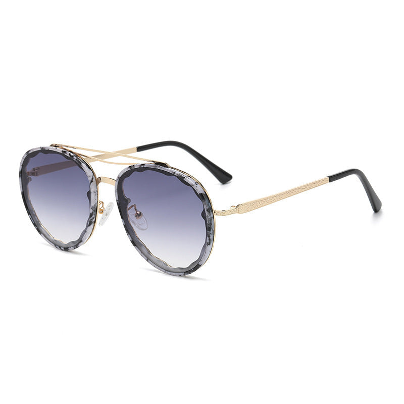 Dame Solbriller Oversize Moderne Stil 0