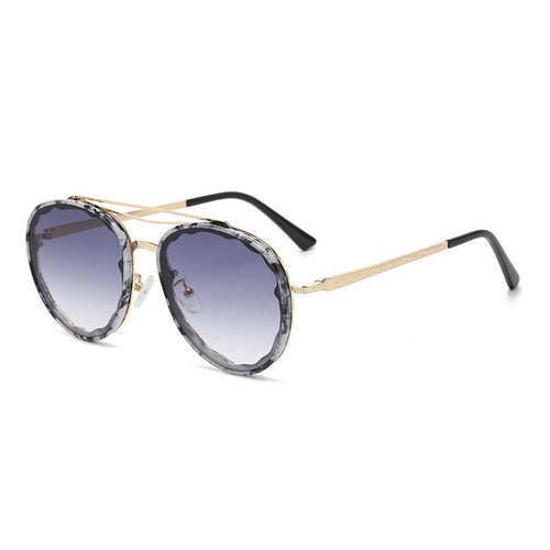 Dame Solbriller Oversize Moderne Stil 0