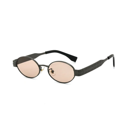 Dame Solbriller Runde Trendy Design med UV400 Beskyttelse 7