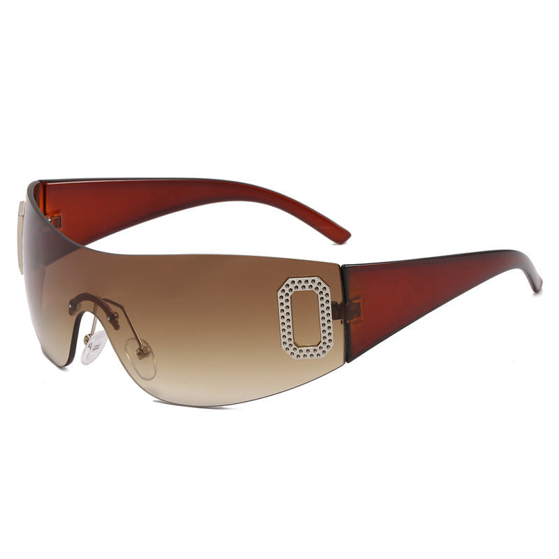 Dame Solbriller Sporty Futuristisk Design 0