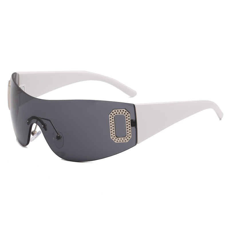 Dame Solbriller Sporty Futuristisk Design 11